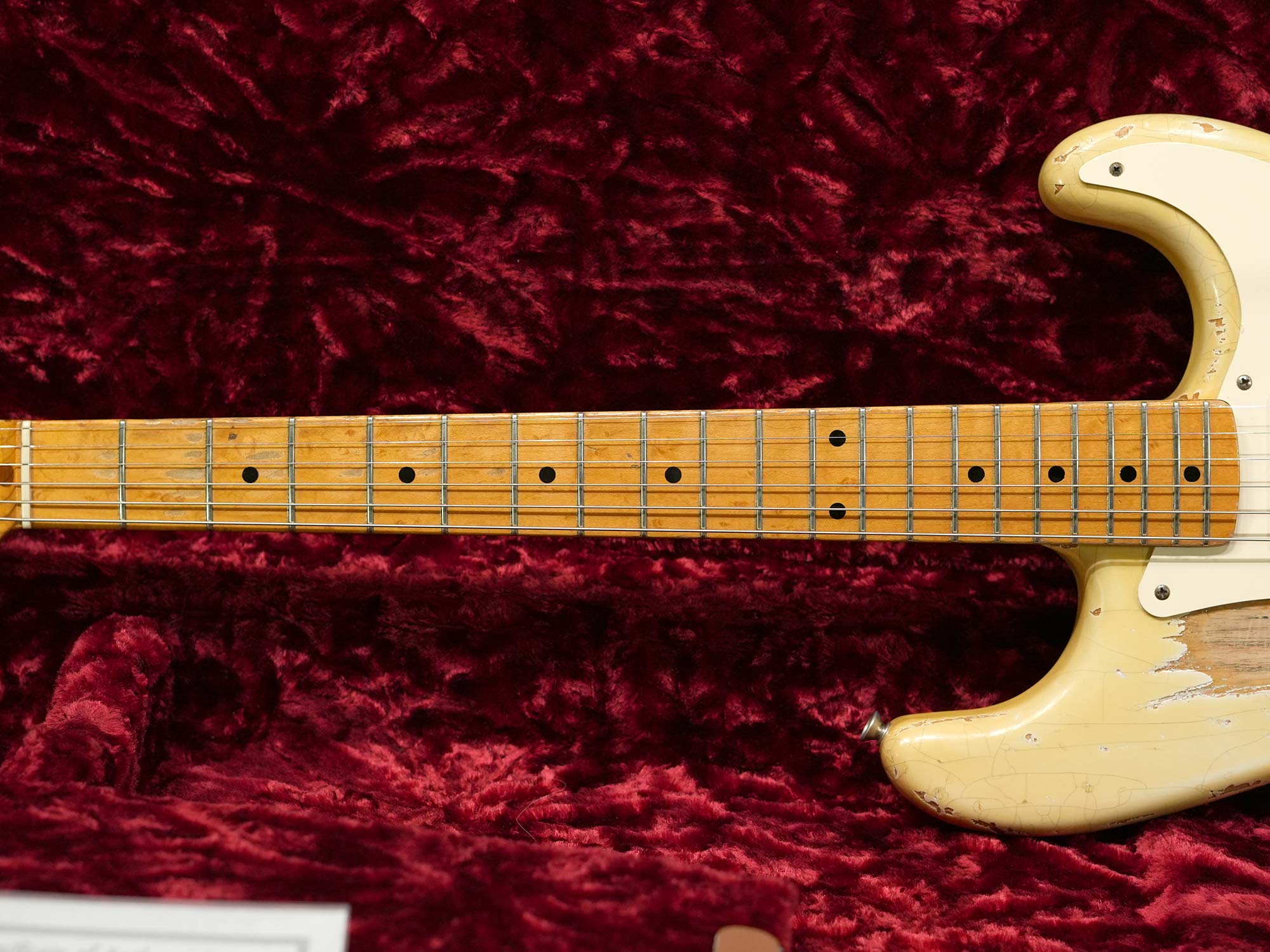 Fender Custom Shop 1956 Stratocaster NOS White Blonde ”Relic”